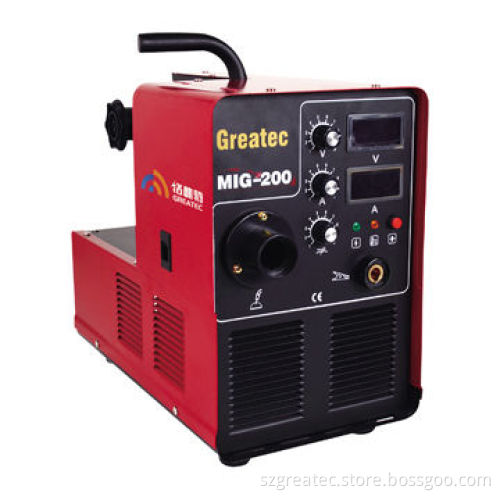 Portable MIG/MMA Welding Machine with IGBT Technology and High Efficiency